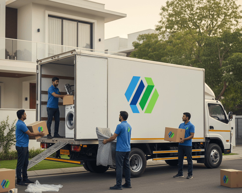 Gati Shifting Packers Moving Vehicle